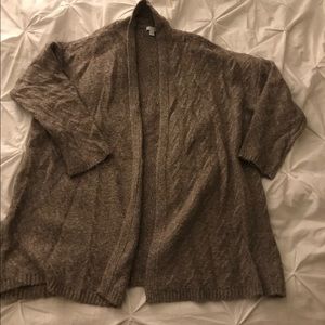 J.jill shawl knit cardigan